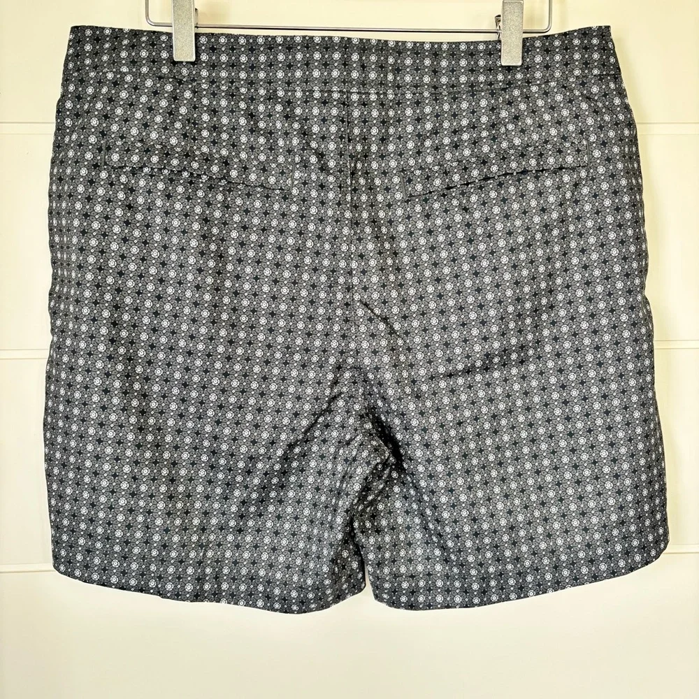 Original Penguin Lightweight Black and White Swim Shorts Size 34